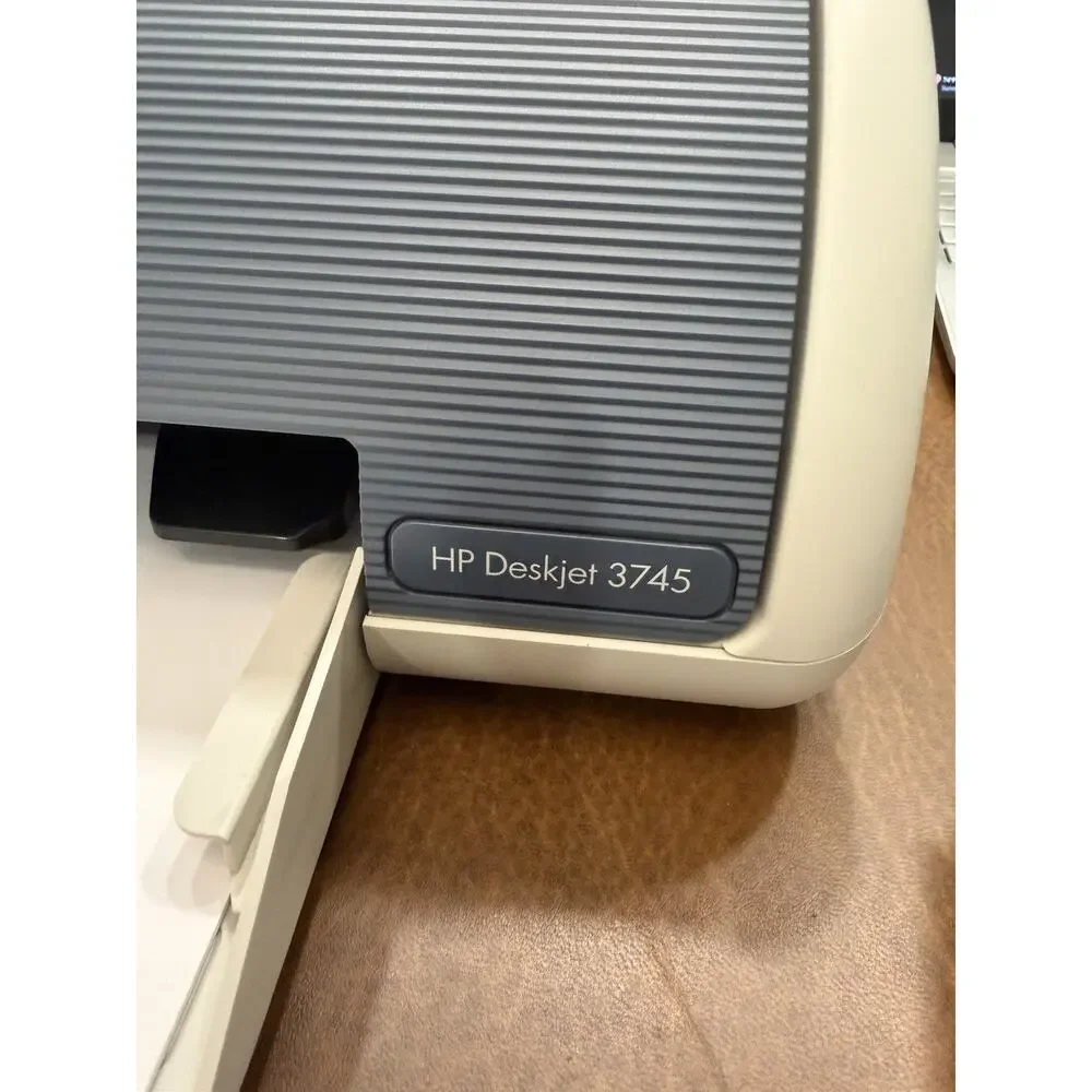 HP Deskjet 3745v Color Inkjet Compact Printer New XXL BW/Color Ink! - Tested